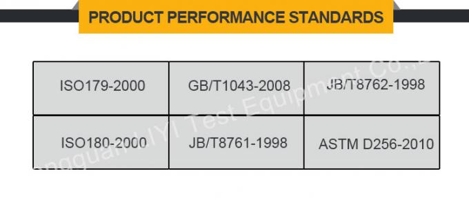 Preço plástico do verificador do impacto do pêndulo de Charpy do entalhe de LIYI ISO179 2000