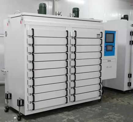 Forno de secagem industrial de gaveta multicamadas LIYI PLC 200C Forno de secagem por circulação de ar quente