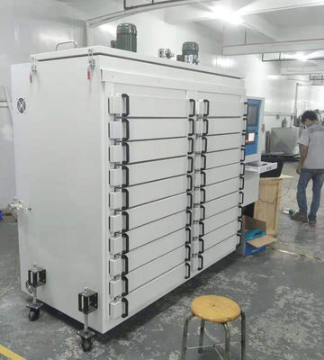Forno de secagem industrial de gaveta multicamadas LIYI PLC 200C Forno de secagem por circulação de ar quente