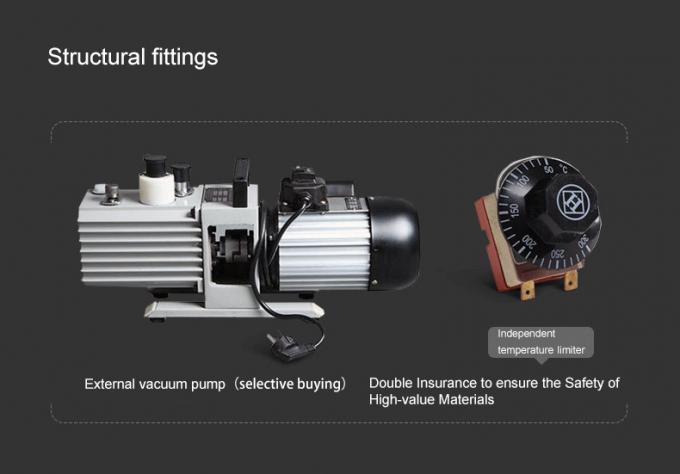 C&acirc;mara de secagem a v&aacute;cuo LIYI 1 Torr, forno de secagem a v&aacute;cuo industrial SMC 2