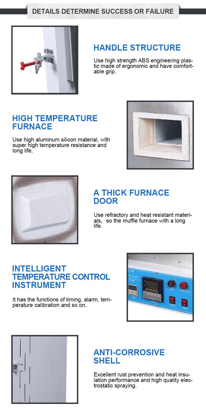 Forno mufla de caixa de c&acirc;mara de alta temperatura LIYI Forno de 700 graus Forno industrial pequeno 2