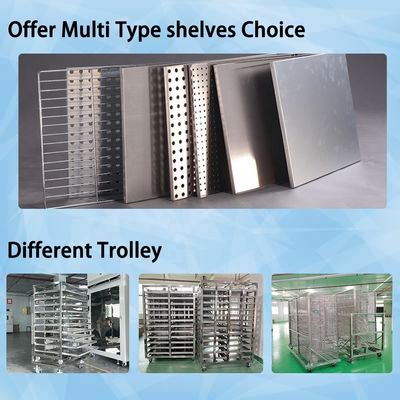 Estufa de secagem industrial 300°C aquecimento elétrico SUS304