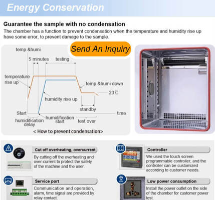LIYI 215L Equipamento de controle de umidade de tela sensível ao toque Preço Estabilidade de temperatura Gabinete Umidade e temperatura Gabinete